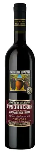 Вино Georgian Wine House Kakhuri Kvevri Domashnee, 0.7 л