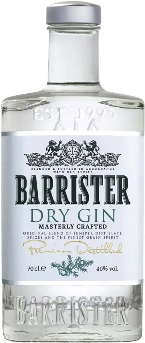Джин Barrister dry gin 0.7 л