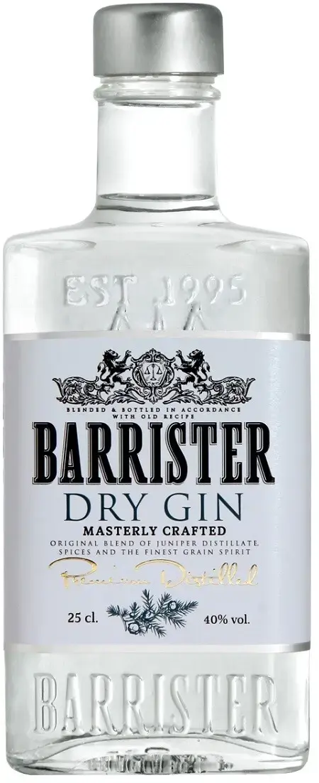 Джин Barrister Dry Gin 0.25 л