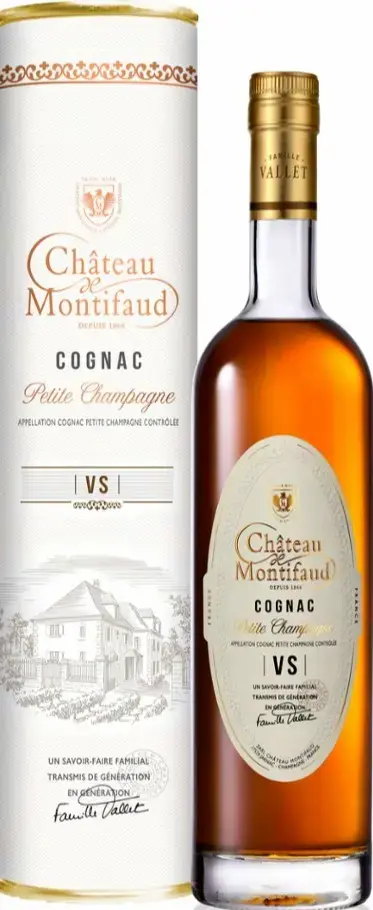 Коньяк Chateau de Montifaud VS Fine Petite Champagne AOC in tube 0.7 л