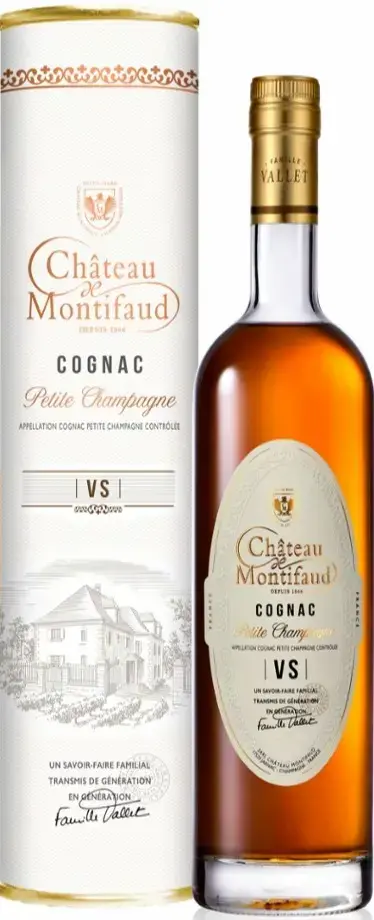Коньяк Chateau de Montifaud VS Fine Petite Champagne AOC gift tube 0.5 л