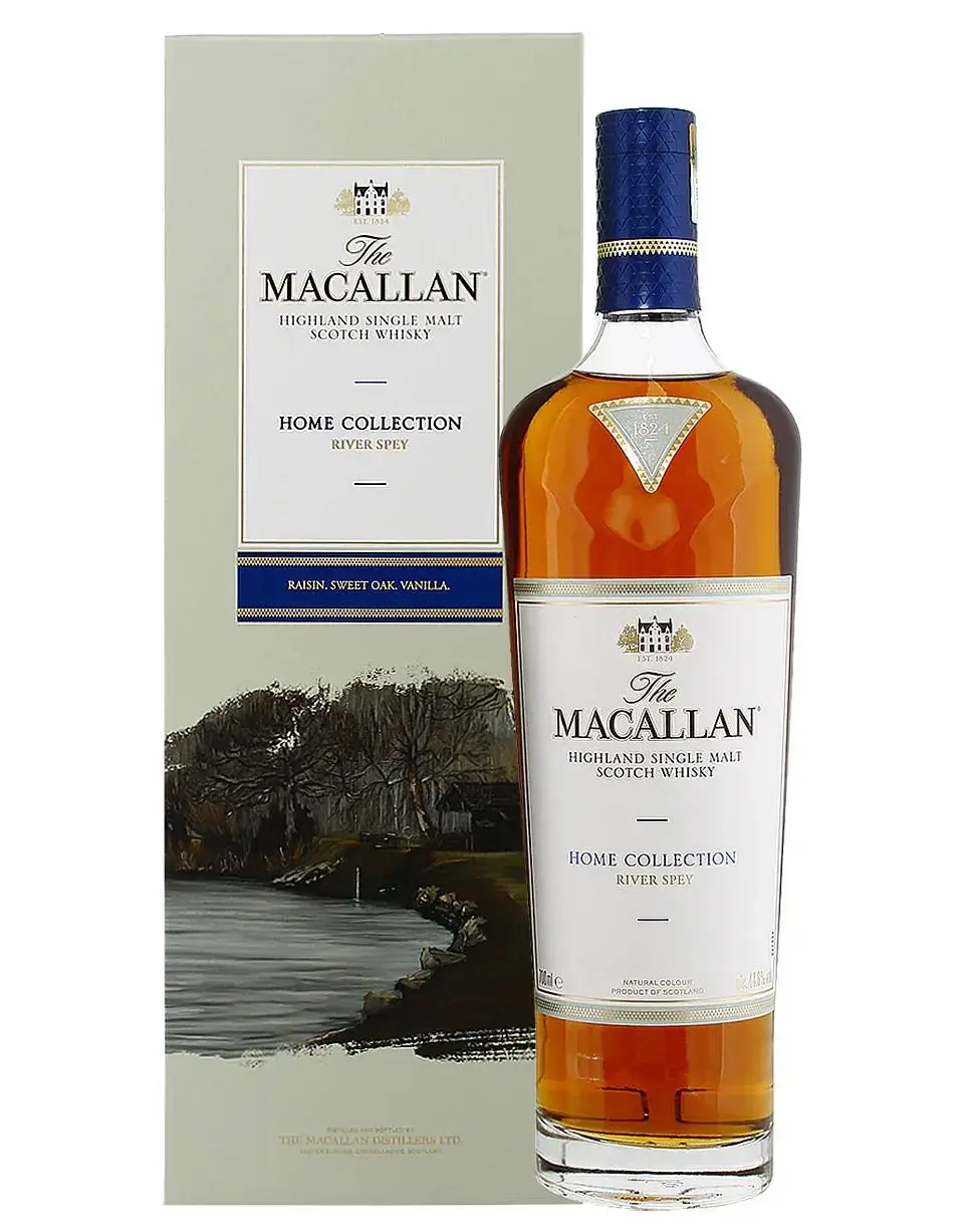 Виски Macallan Home Collection, River Spey with Art Prints gift box 0.7 л