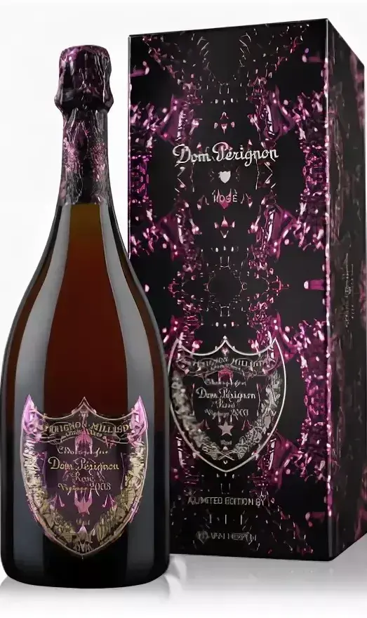 Шампанское Dom Perignon Rose Limited Edition Metamorphosis in gift box 2003 0.75 