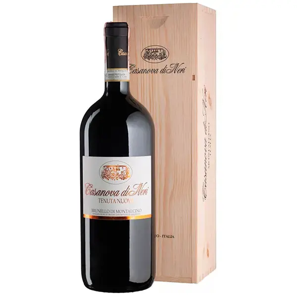 Вино Casanova di Neri Brunello di Montalcino Tenuta Nuova DOCG, 2017, wooden box, 1.5 л