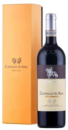 Вино Castello di Ama San Lorenzo Chianti Classico Gran Selezione DOCG, 2018, gift box, 0.75 л