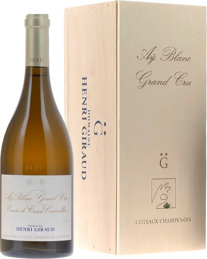 Вино Coteaux Champenois La Croix Courselles 2020 in wooden box 0.75 л