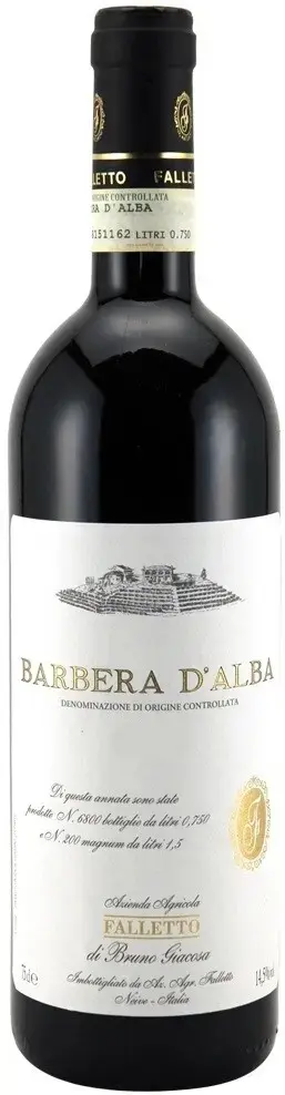 Вино Bruno Giacosa Falletto Barbera d'Alba DOC, 2016, 0.75 л