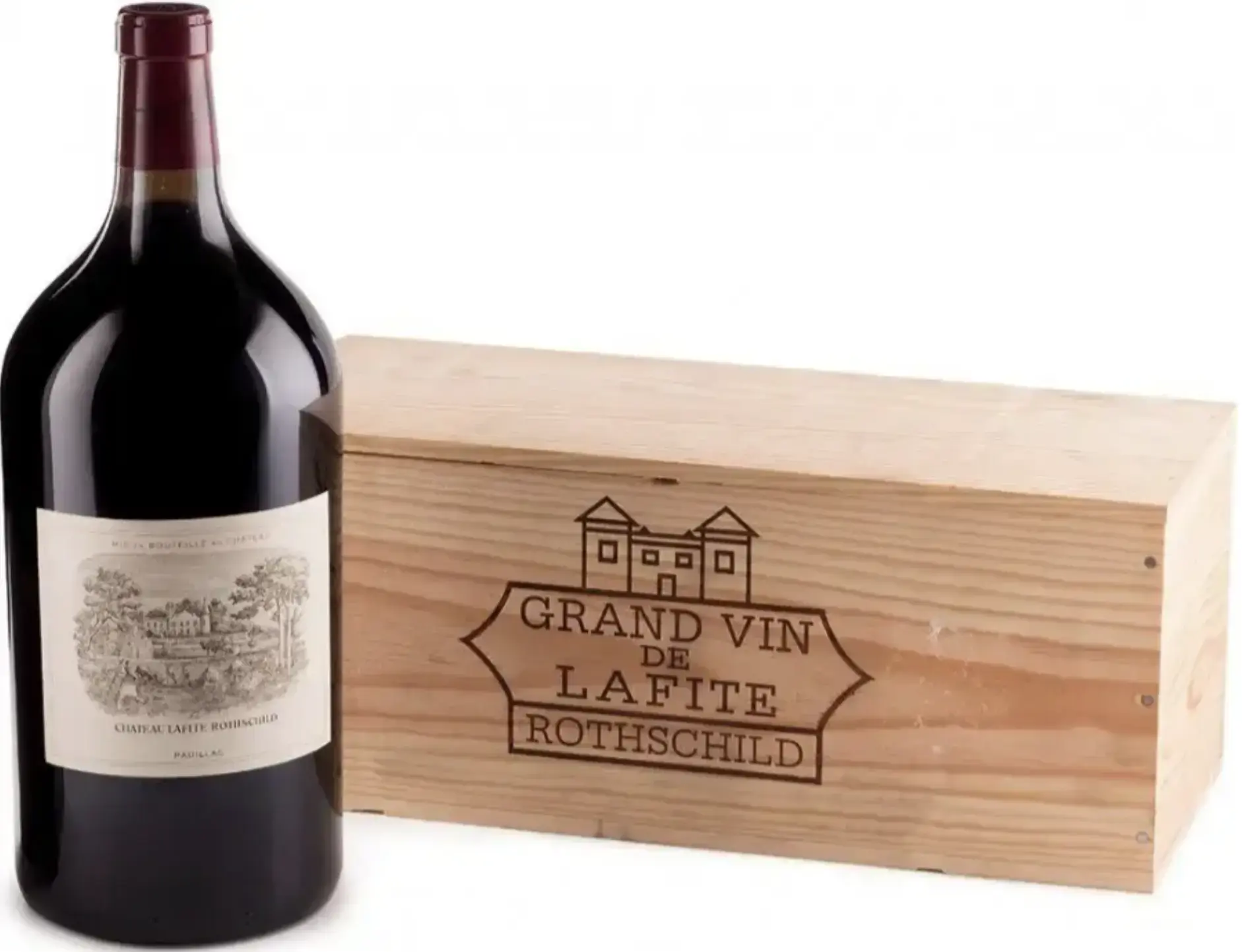 Вино Chateau Lafite Rothschild Pauillac AOC 1-er Grand Cru, 2013, wooden box, 6 л