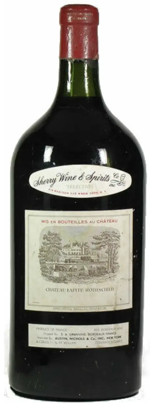 Вино Chateau Lafite Rothschild Pauillac AOC 1-er Grand Cru, 2000, 3 л