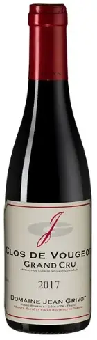 Вино Domaine Jean Grivot Clos de Vougeot Grand Cru AOC, 2017, 0.375 л