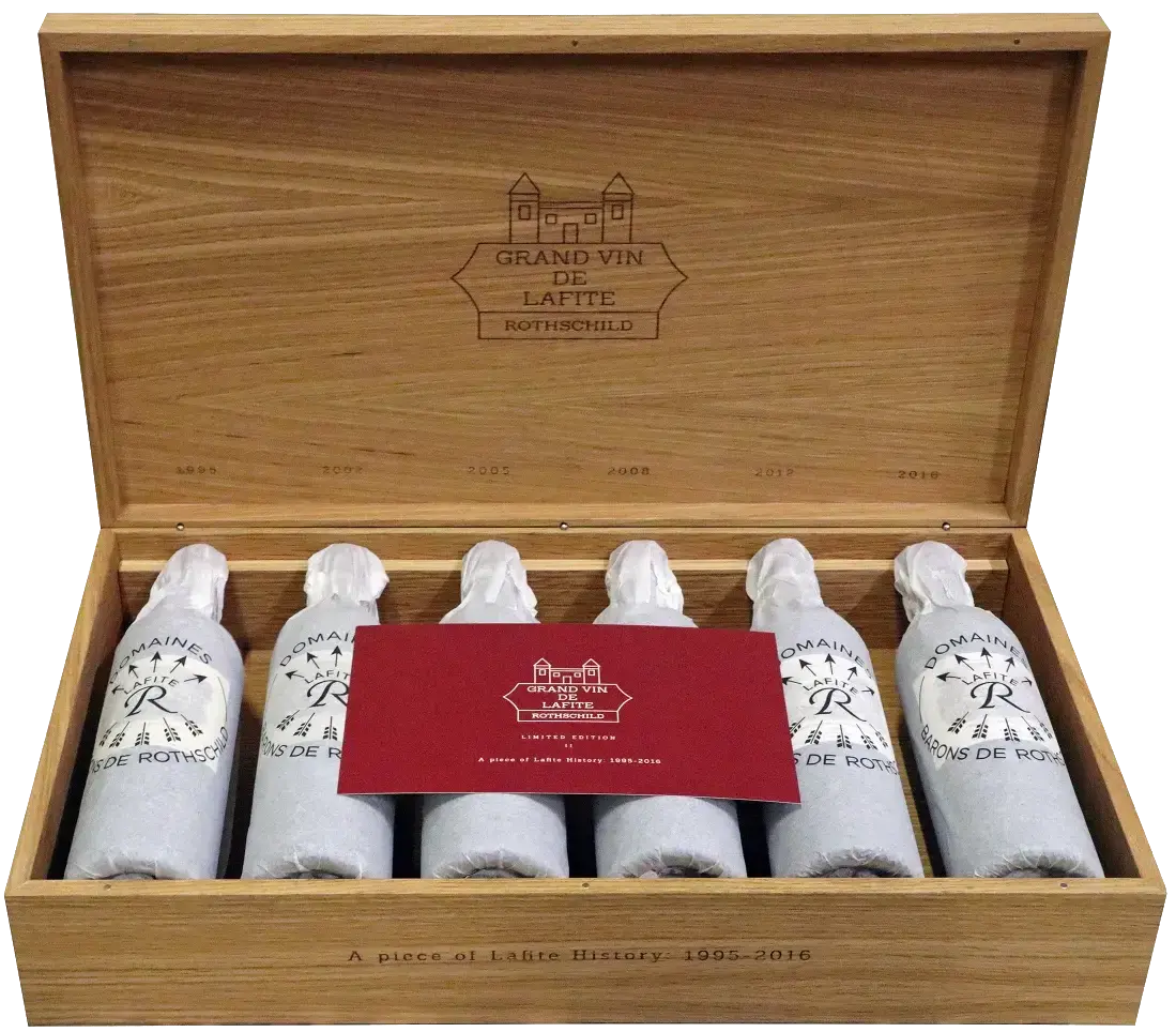Вино Chateau Lafite Rothschild OWC-6 bottles, 2010, 0.75 л