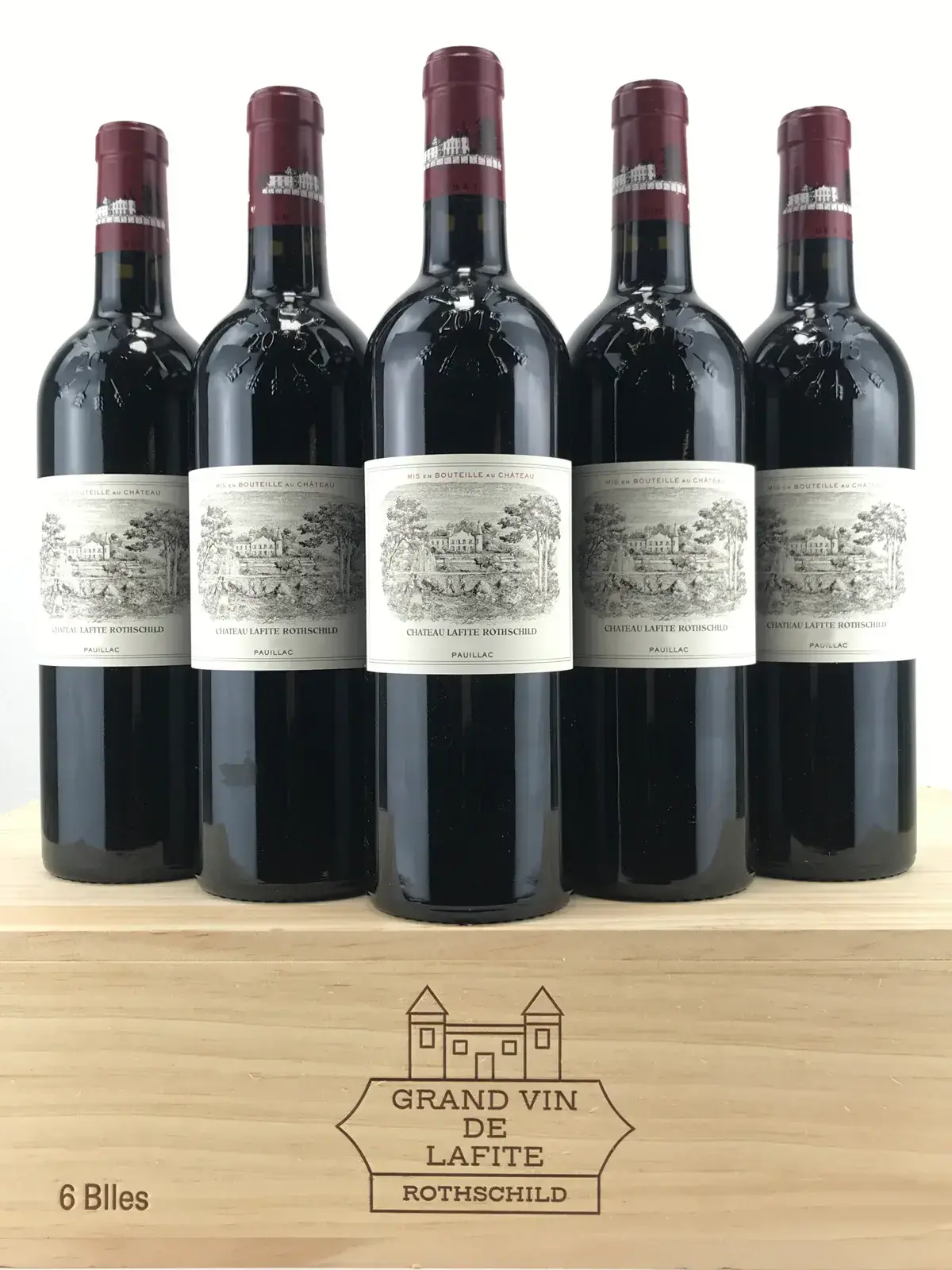 Вино Chateau Lafite Rothschild OWC-6 bottles, 2011, 0.75 л