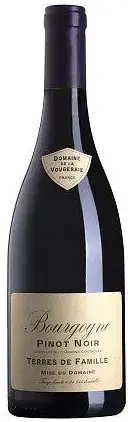 Вино Domaine de la Vougeraie Bourgogne Pinot Noir Terres de Famille, 2018, 0.75 л