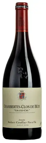 Вино Domaine Robert Groffier Pere & Fils Chambertin-Clos de Beze Grand Cru AOC, 2014, 0.75 л