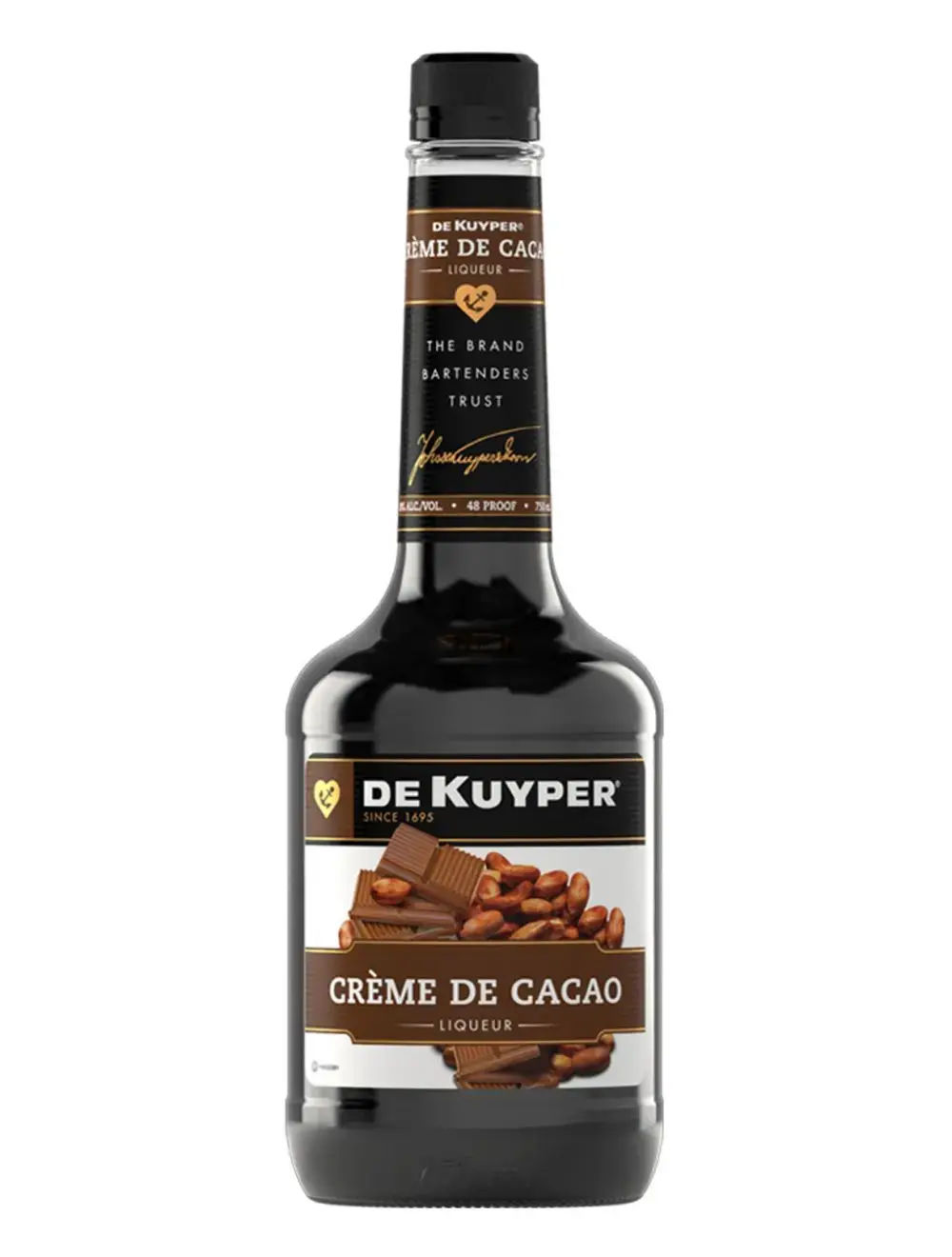 Ликер De Kuyper Creme de Cacao Dark, 0.7 л