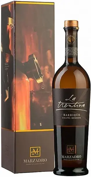 Граппа La Trentina Barrique Morbida gift box 0.7 л