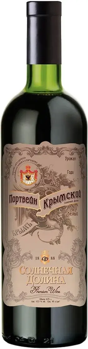 Портвейн Крымский Солнечной Долины 3 л