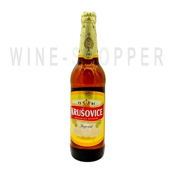 Пиво Krusovice Imperial, glass, 0.5 л