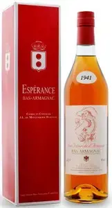 Арманьяк Bas-Armagnac Domaine d'Esperance Les Tresors de d'Artagnan 1941 0.7 л