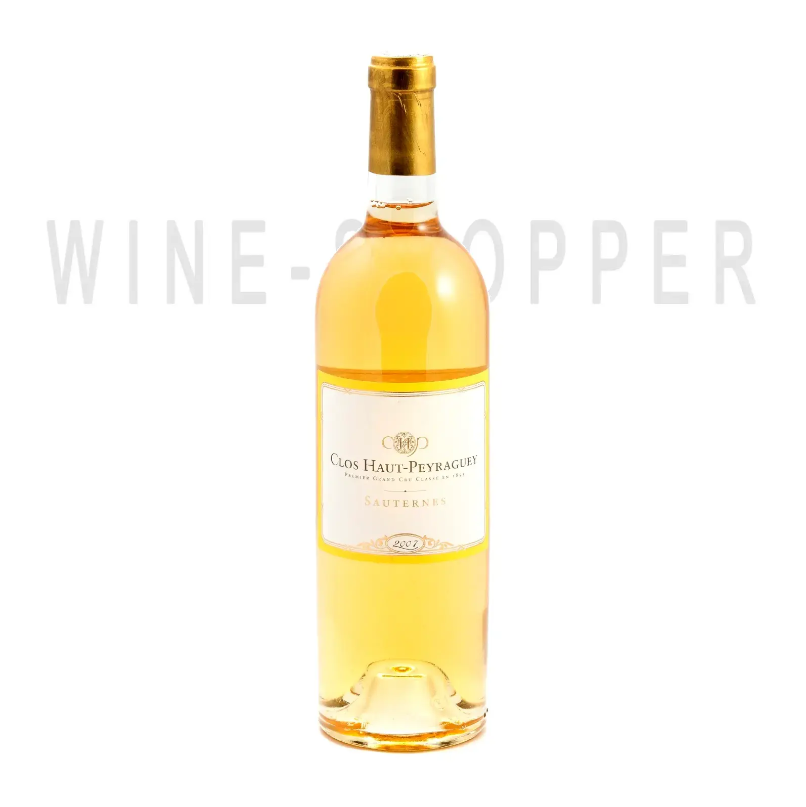 Вино Chateau Clos Haut-Peyraguey, Sauternes AOC 1-er Cru Classe 2007 0.75 л