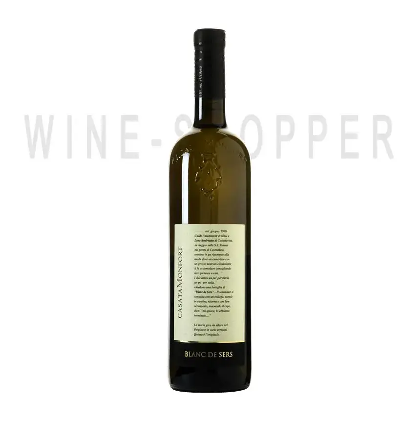 Вино Casata Monfort, Blanc de Sers IGT 2014 0.75 л