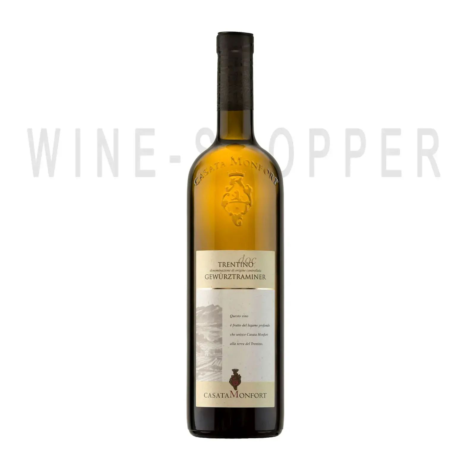 Вино Casata Monfort, Traminer Aromatico, Trentino DOC 2016 0.75 л