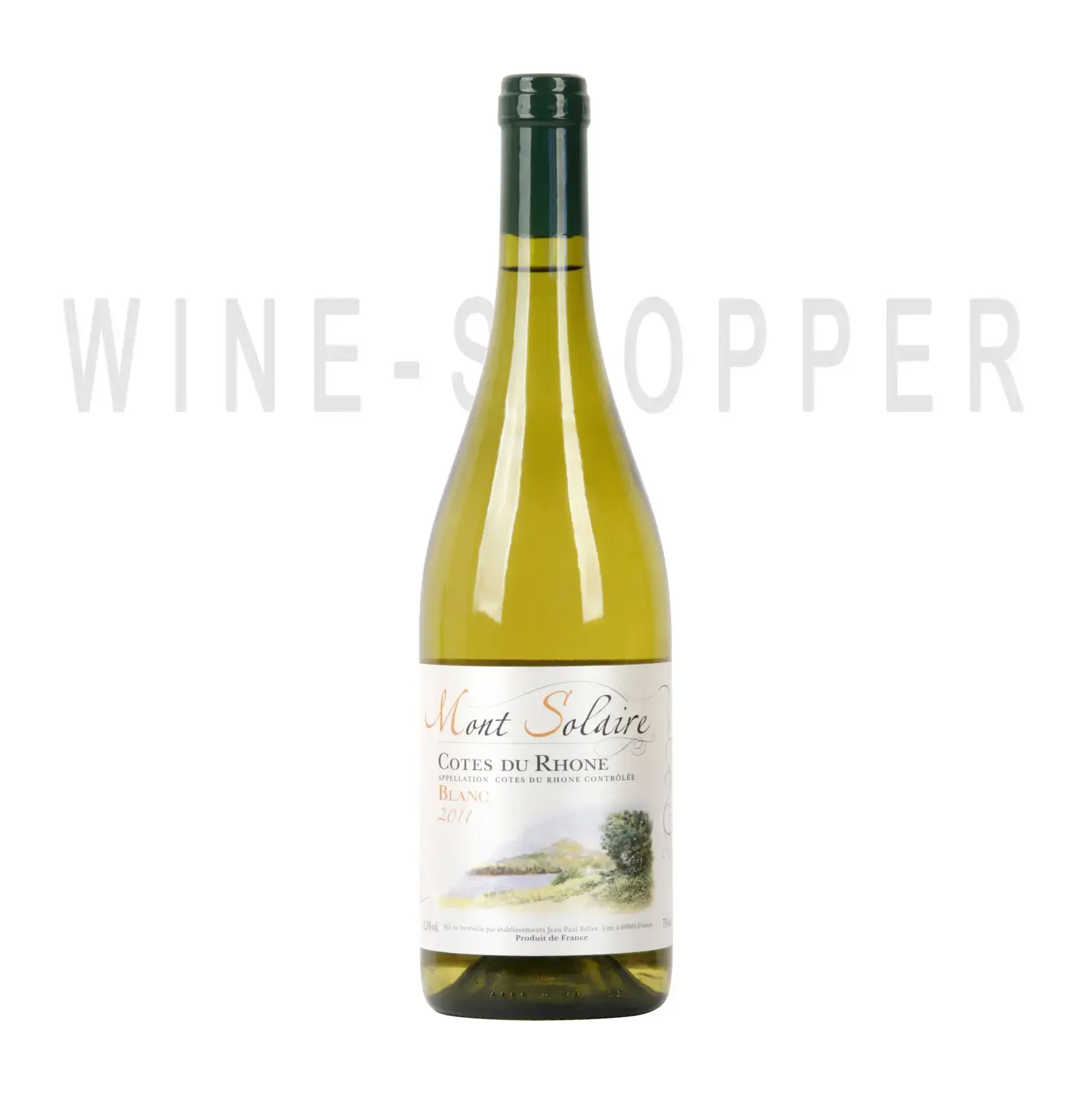 Вино Cotes du Rhone Mont Solaire Blanc 2011 0.75 л
