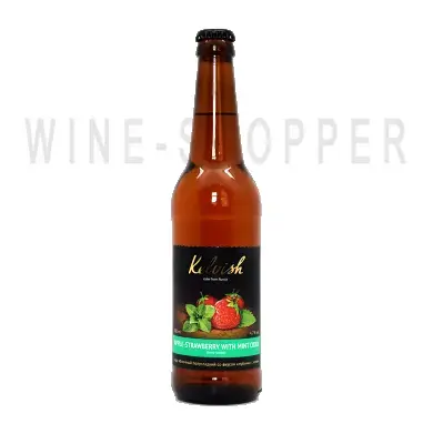 Сидр Kelvish Apple Strawberry mint 0.5 л
