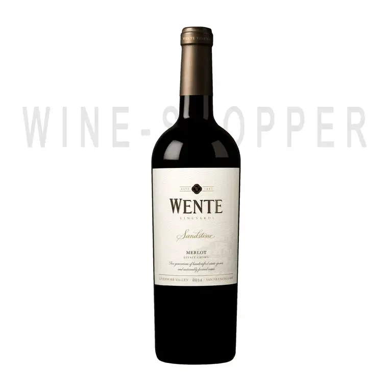 Вино Wente Sandstone Merlot 2014 0.75 л