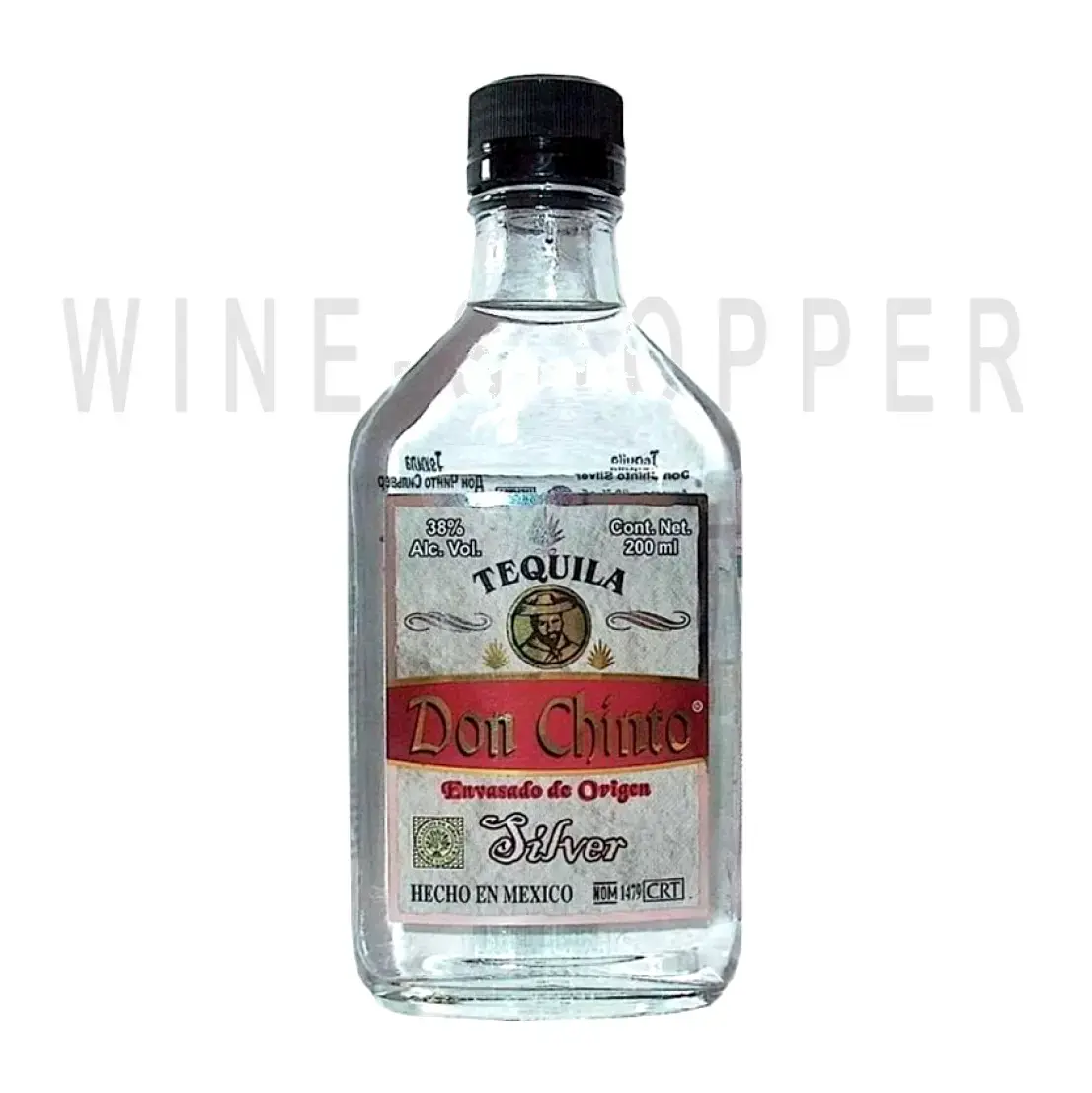 Текила Don Chinto Silver fl 0.2 л