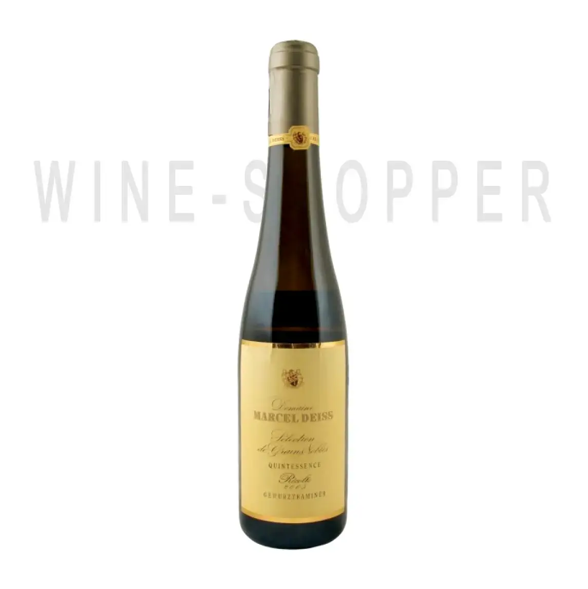 Вино Domaine Marcel Deiss Gewurztraminer Quintessence Selection de Grains Nobles AOC Alsace 2005 0.375 л