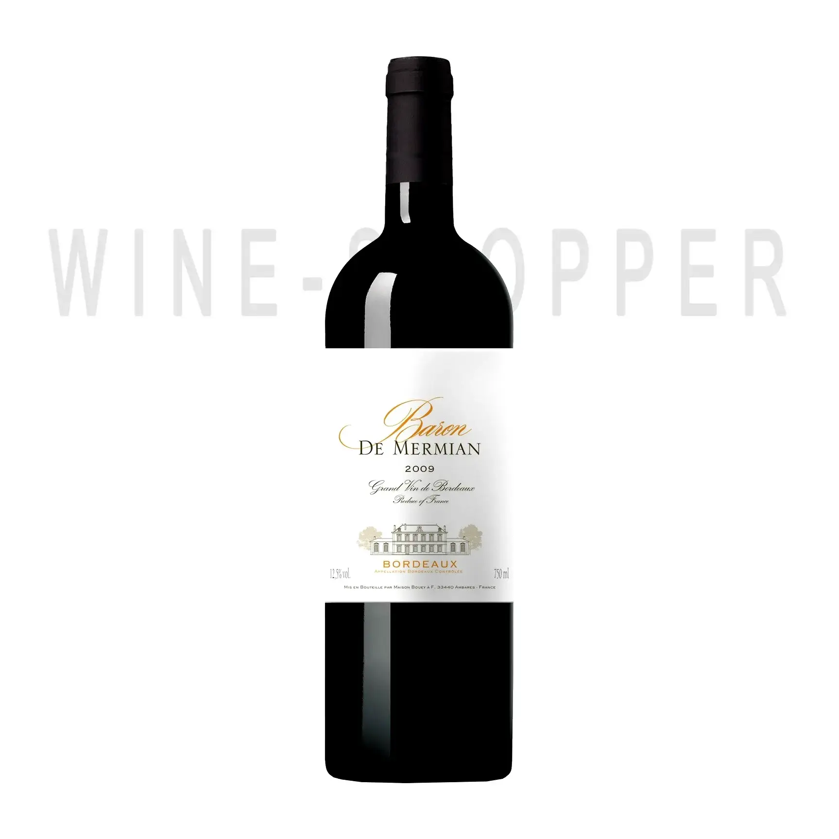 Вино Baron de Mermian Bordeaux Rouge 0.75 л