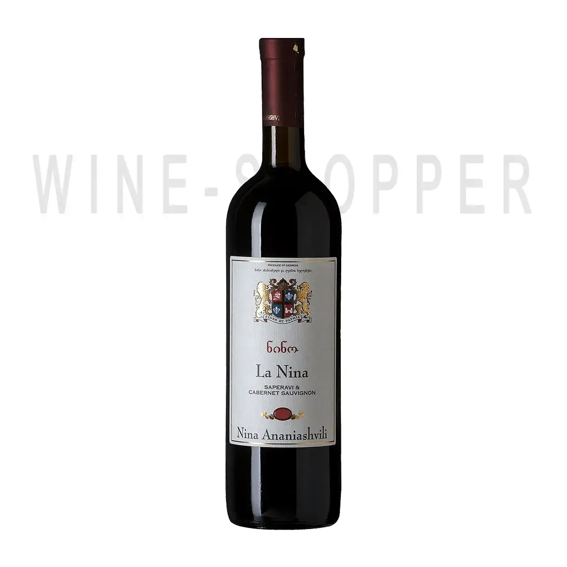 Вино La Nina Saperavi Cabernet Sauvignon 2016 0.75 л