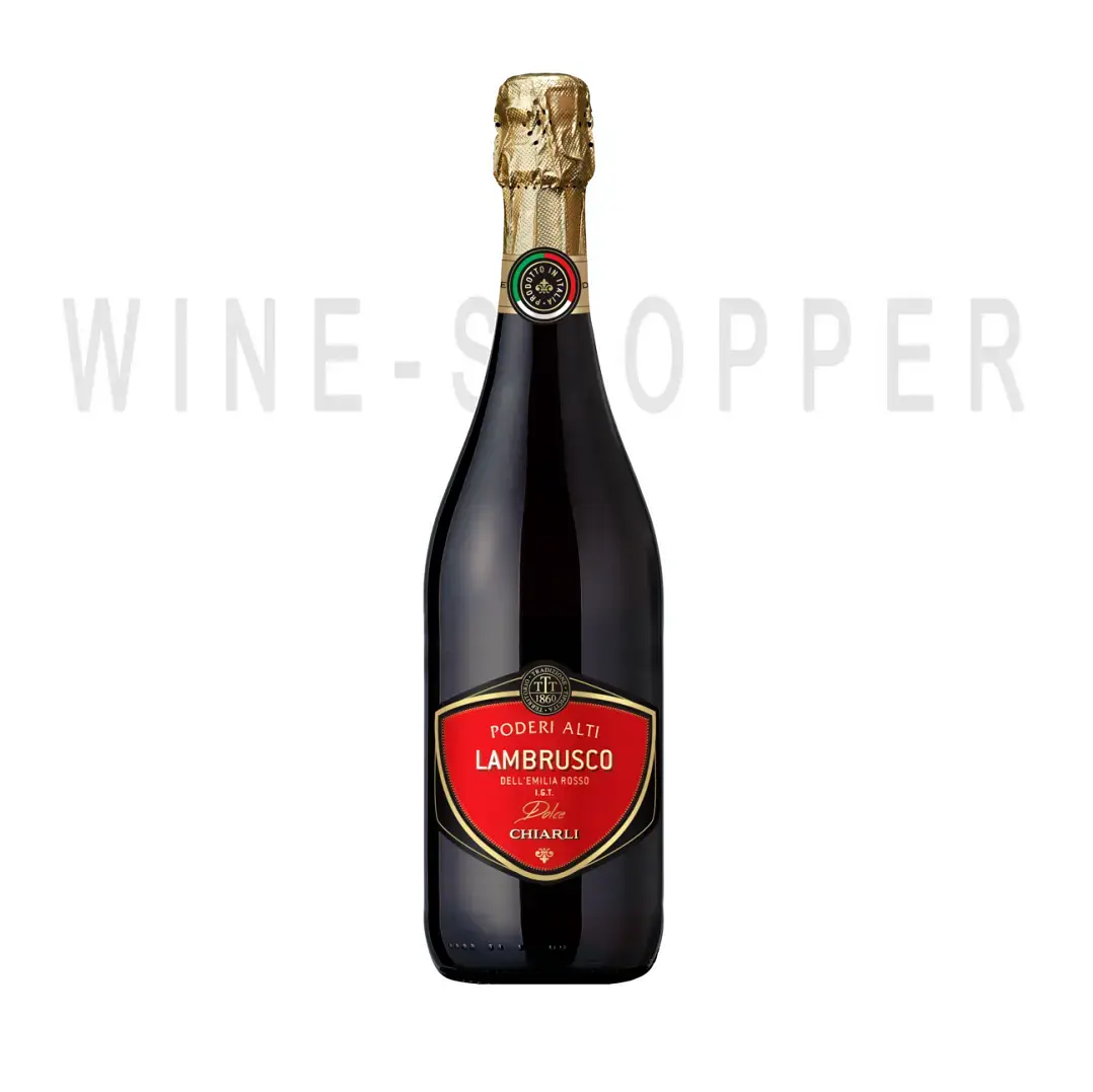 Игристое вино Chiarli Lambrusco dell'Emilia Rosso Poderi Alti 0.75 л
