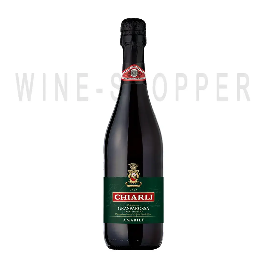 Игристое вино Chiarli Lambrusco Grasparossa di Castelvetro Amabile 0.75 л