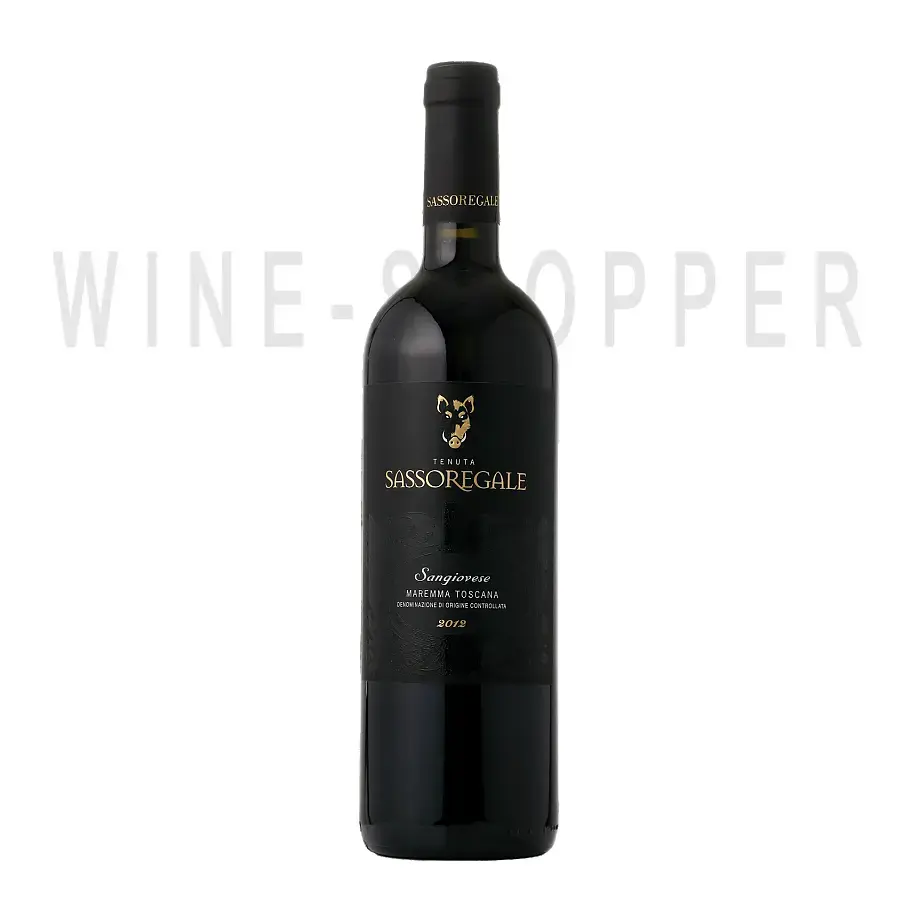 Вино Tenuta Sassoregale Sangiovese Maremma Toscana DOP 2016 0.75 л