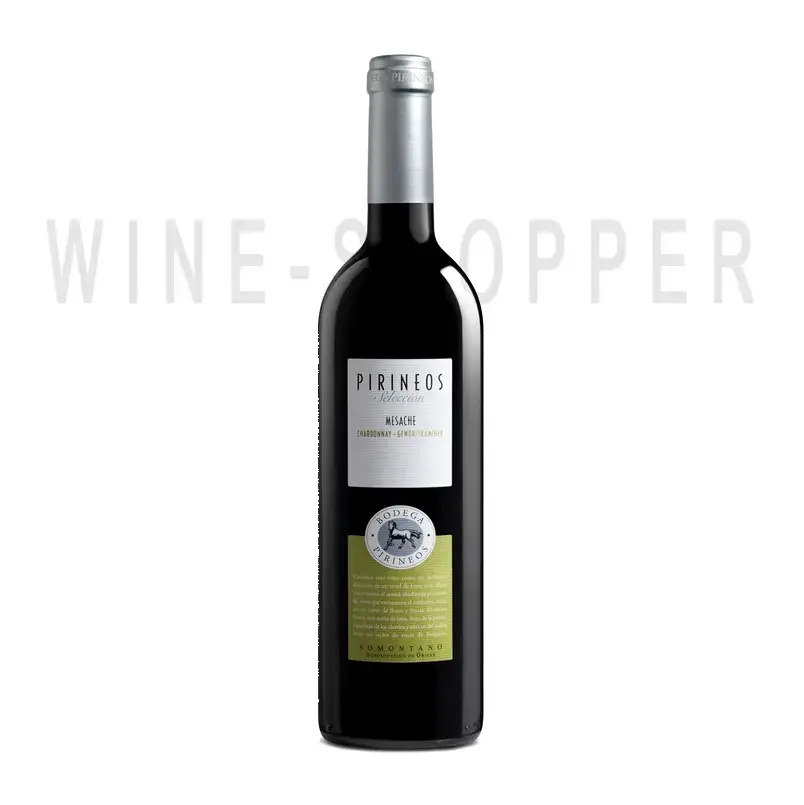 Вино Pirineos Seleccion Mesache Chardonnay/Gewurztraminer Somontano DO 2017 0.75 л
