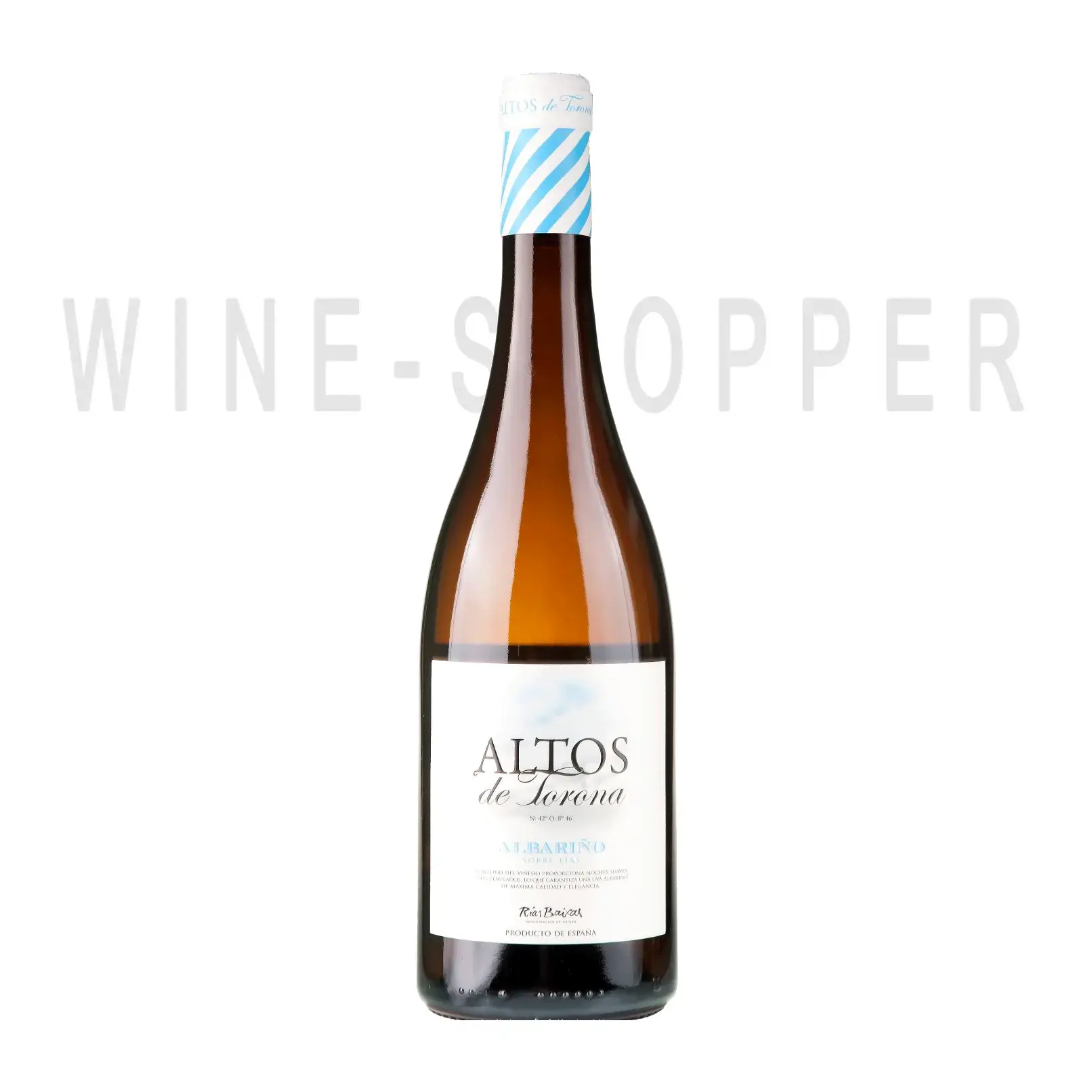 Вино Albanta Albarino Rias Bajshchas DO Bodegas Altos de Torona 2017 0.75 л