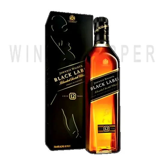 Виски Johnnie Walker Black Label in gift box 0.5 л