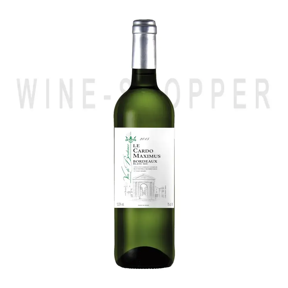 Вино Le Cardo Maximus Blanc Bordeaux AOC 2016 0.75 л