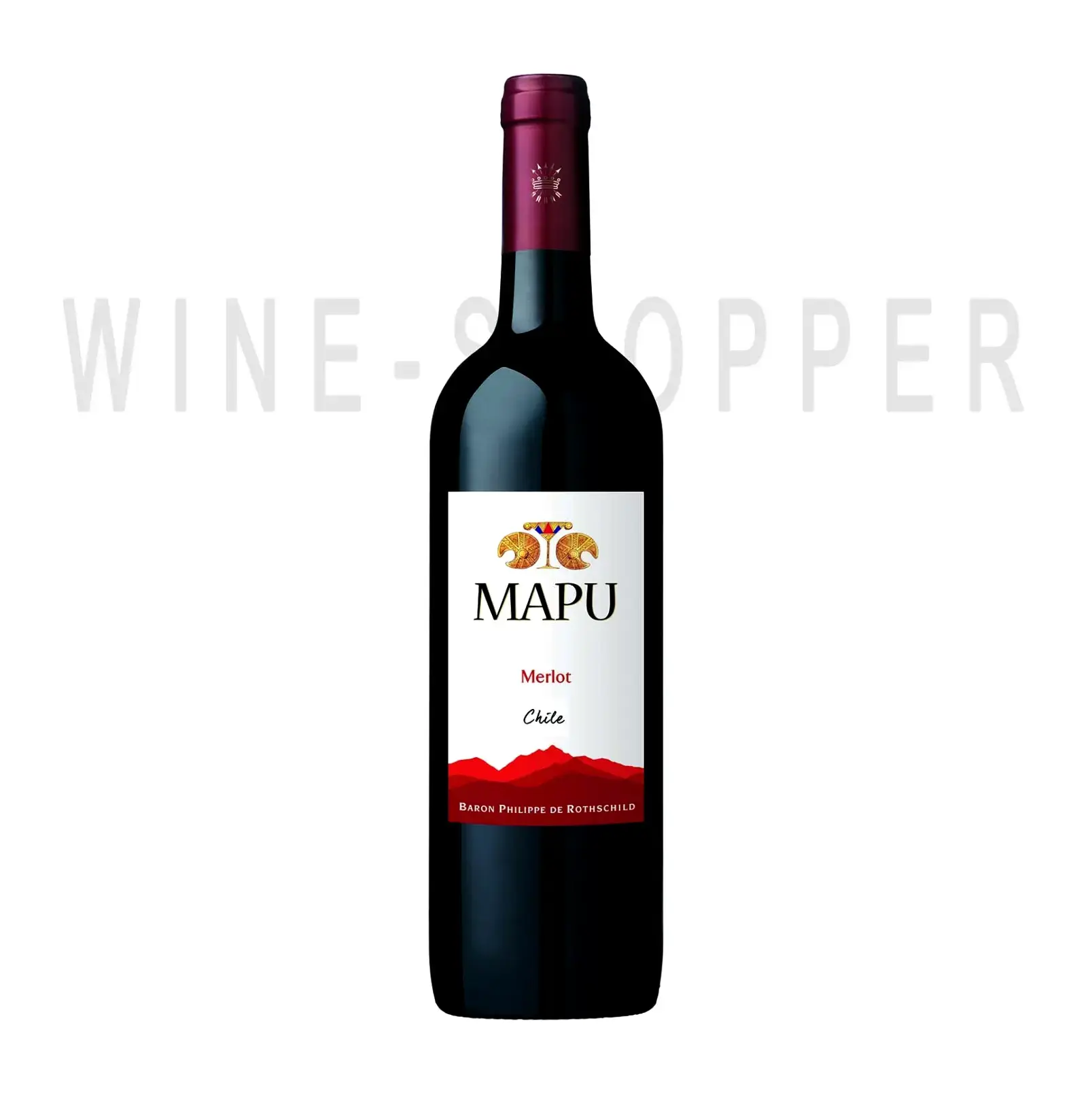 Вино Baron Philippe de Rothschild MAPU Merlot 2013 0.75 л
