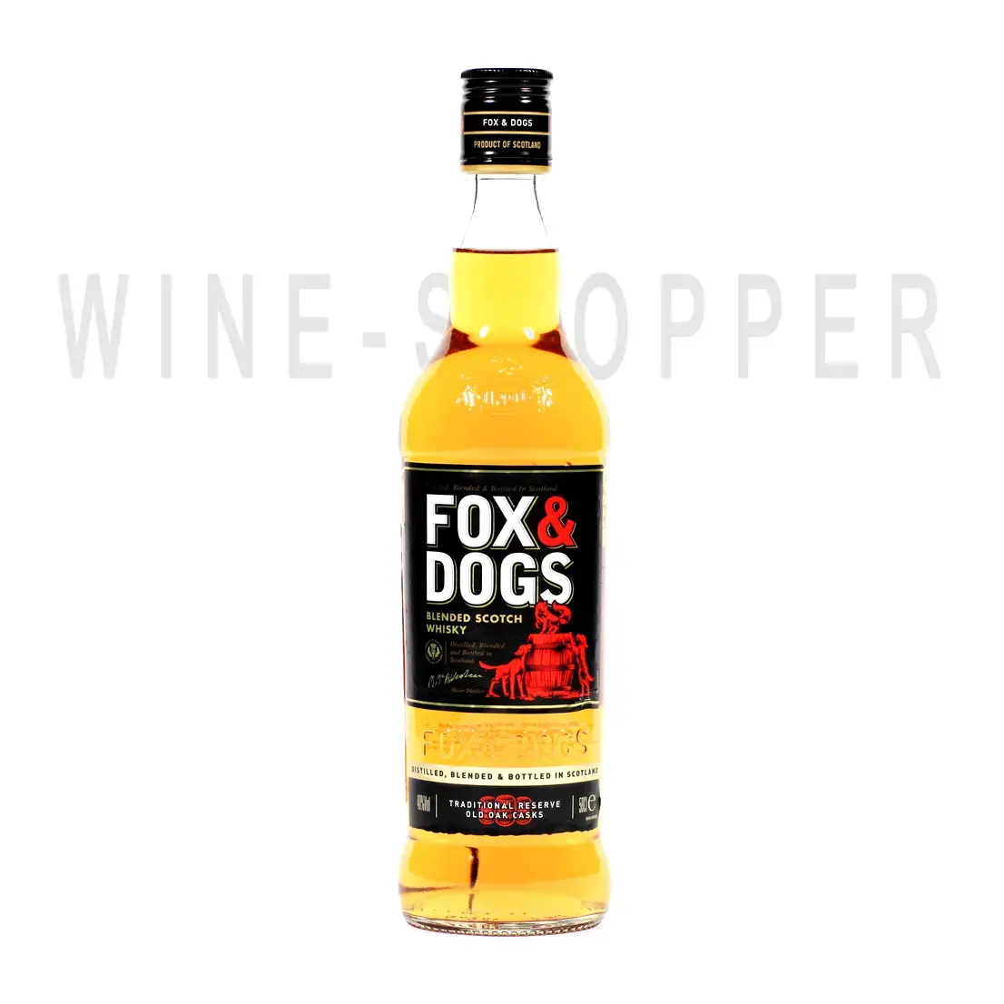 Виски Fox and Dogs 0.5 л