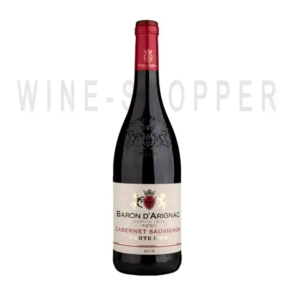 Вино Baron d'Arignac Cabernet Sauvignon dry 0.75 л
