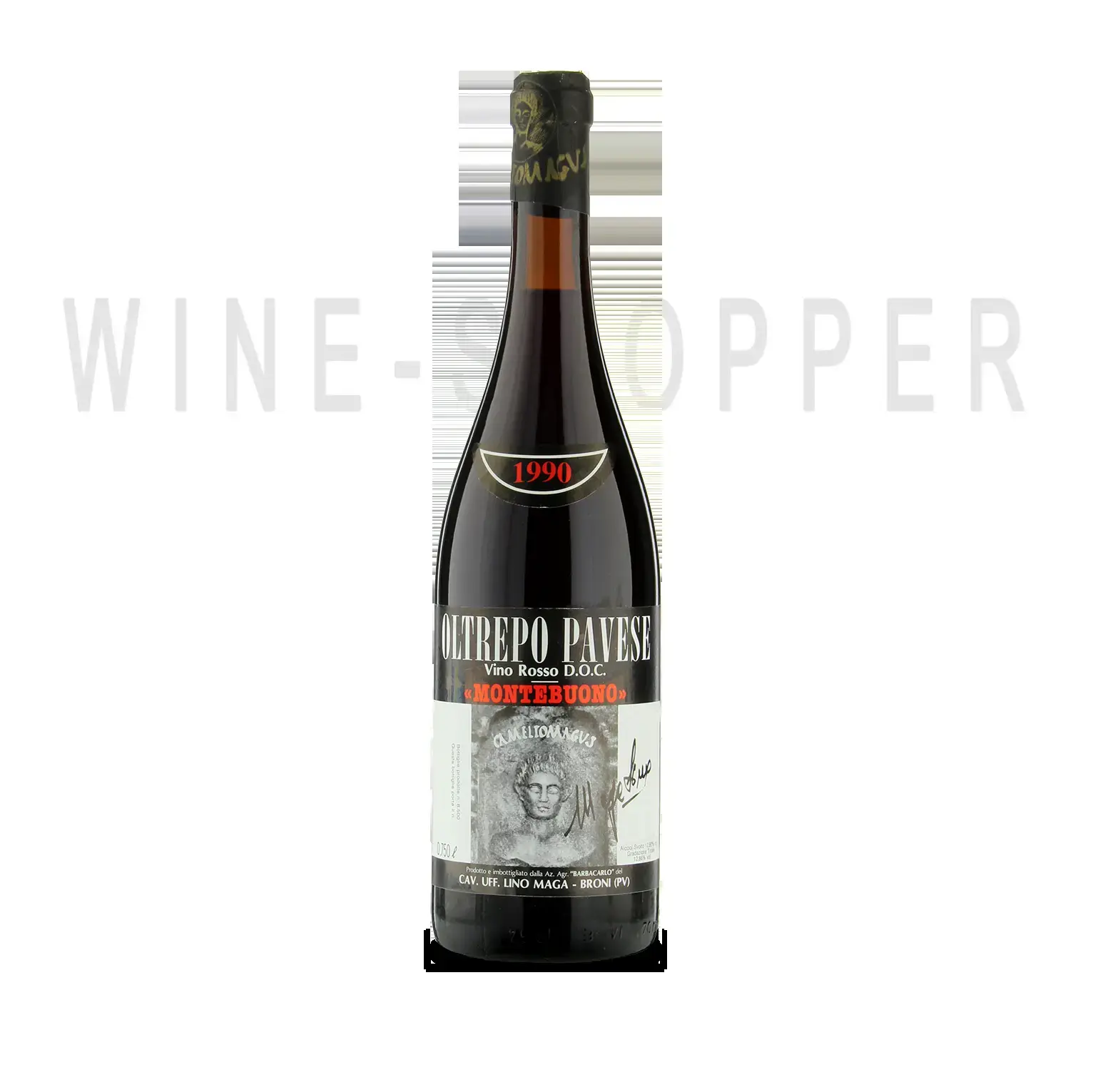 Вино Lino Maga Montebuono Provincia di Pavia Rosso 1990 0.75 л