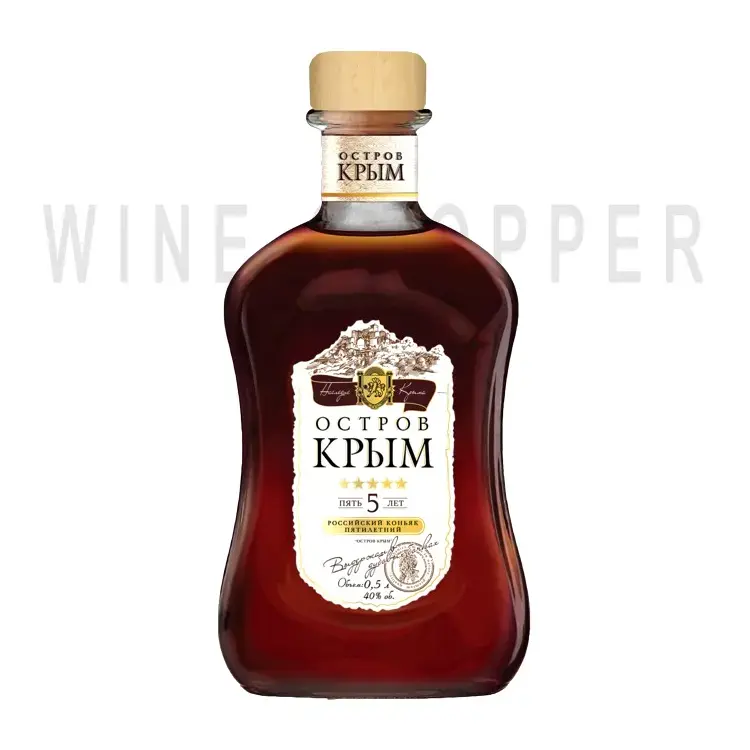 Коньяк Остров Крым пятилетний 0.5 л