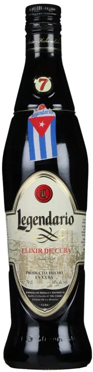 Ром "Legendario" Elixir de Cuba, 0.7 л