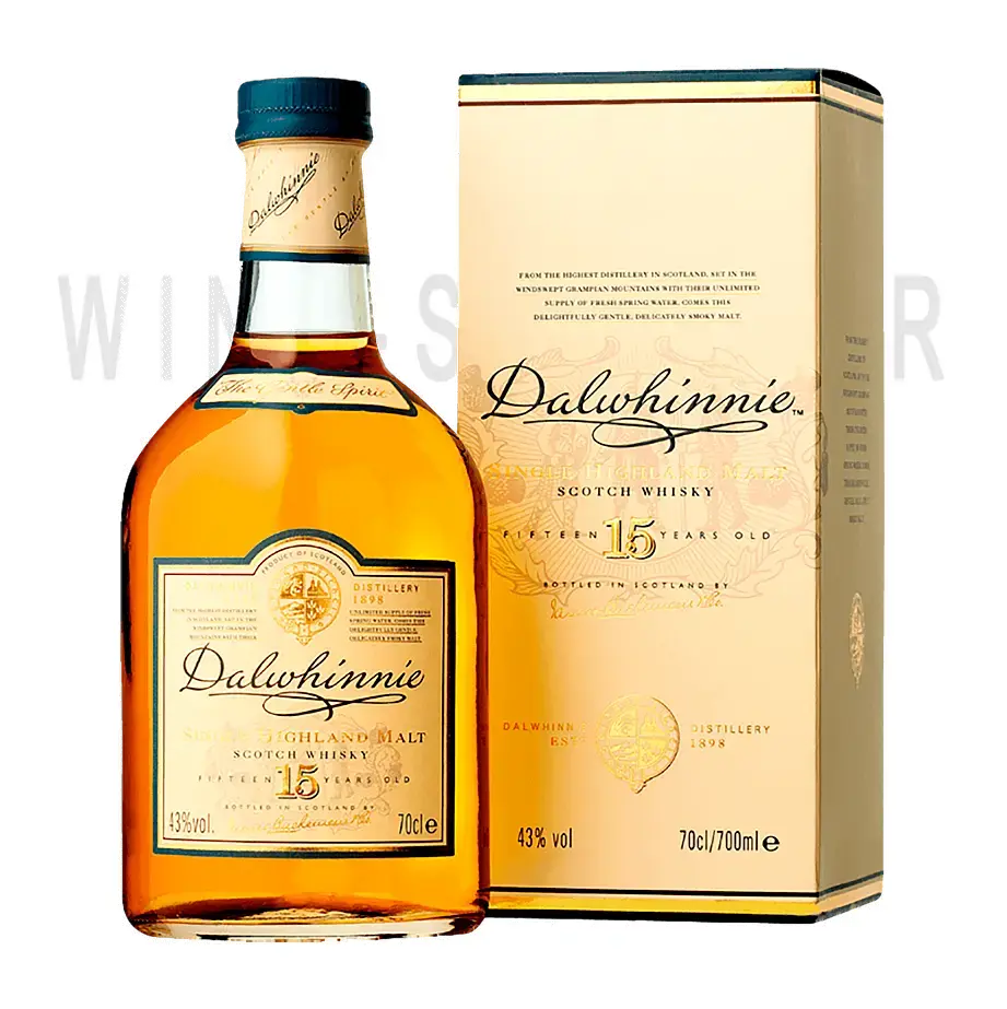 Виски Dalwhinnie Malt 15 years old. gift box, 0.75 л