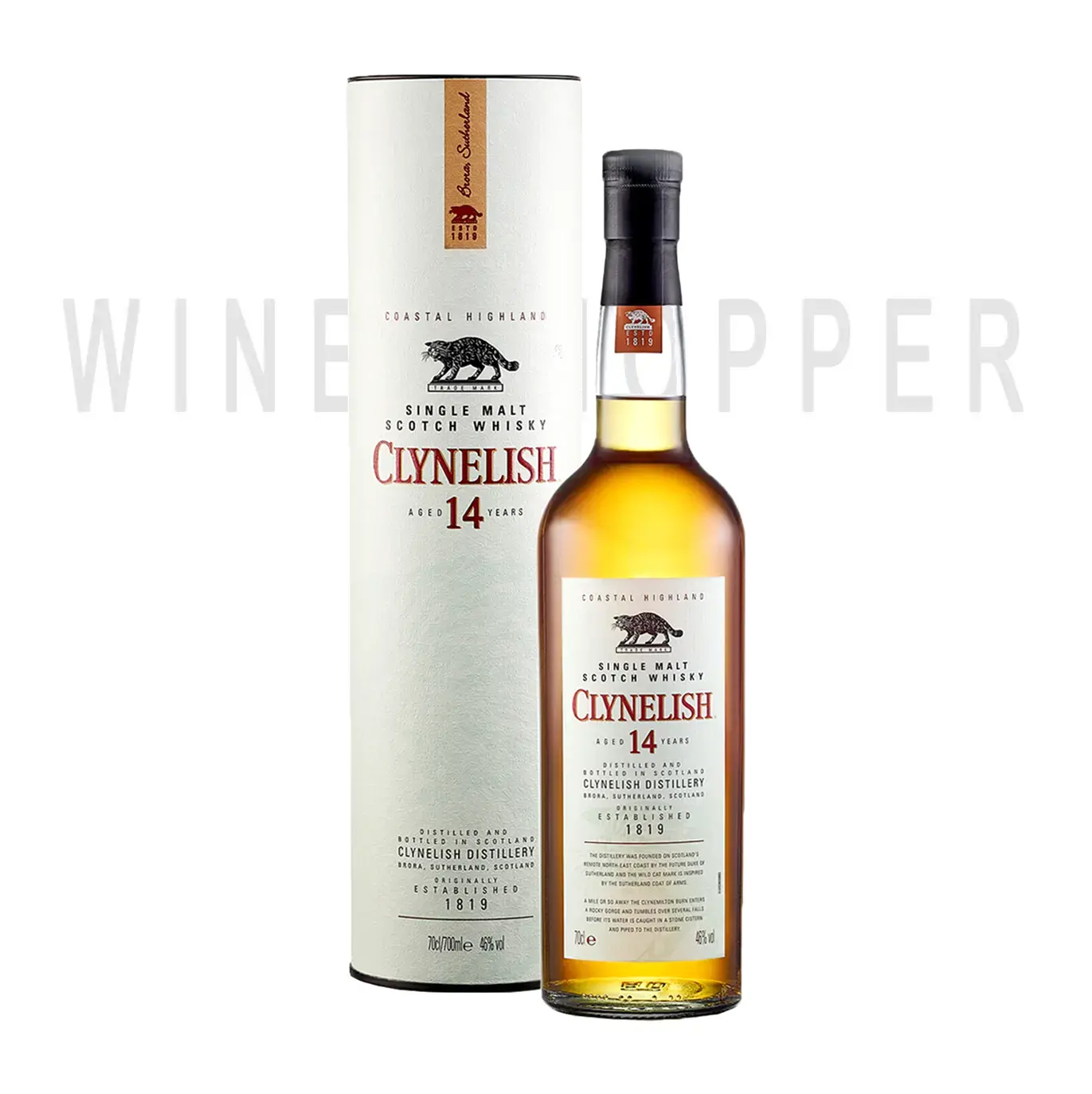 Виски Clynelish 14 years old 0.75 л