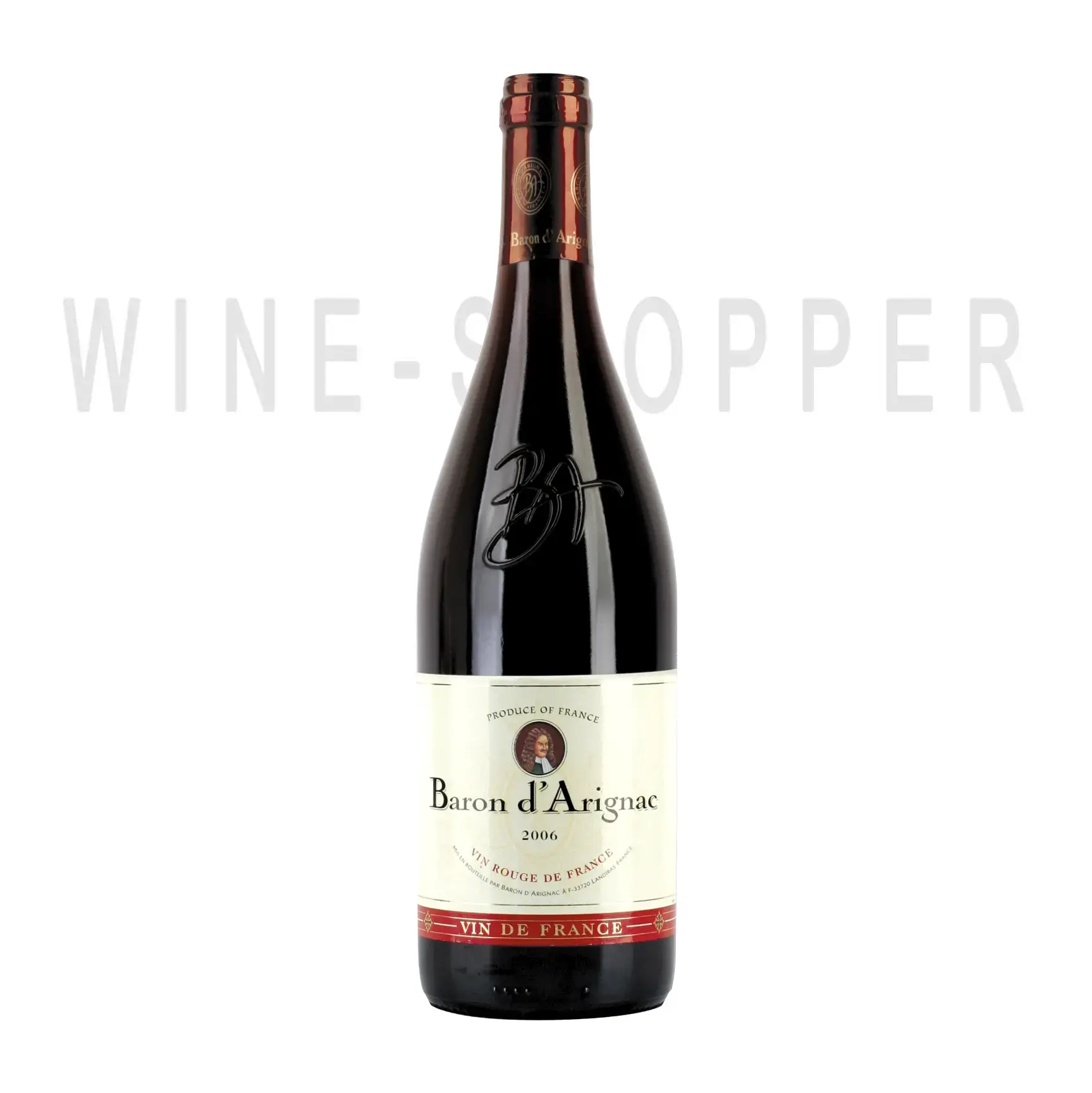 Вино Baron d`Arignac Aude 2006 0.75 л
