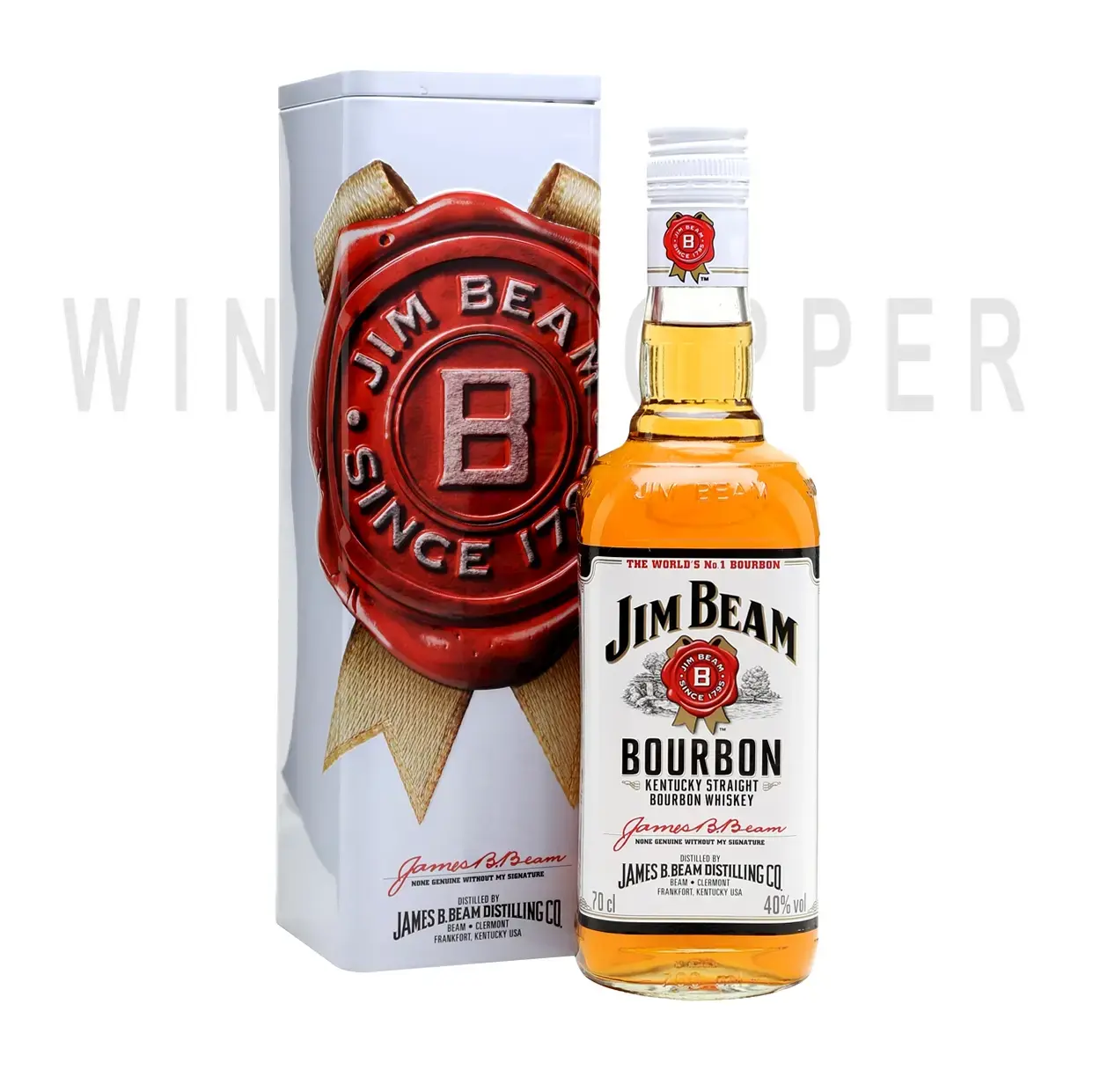 Виски Jim Beam 0.7 л gift box